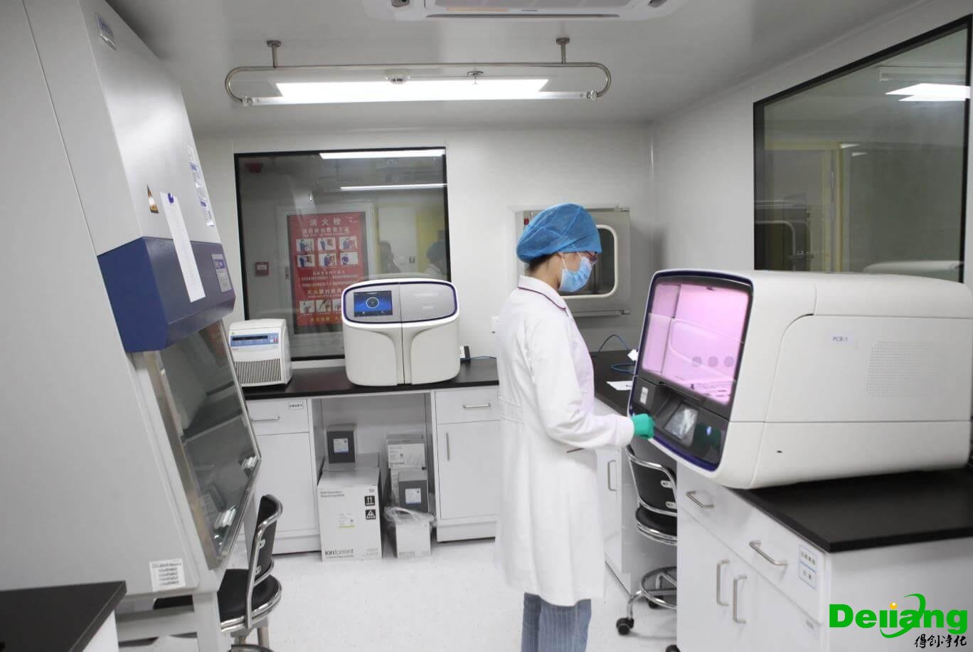 PCR實(shí)驗(yàn)室效果圖