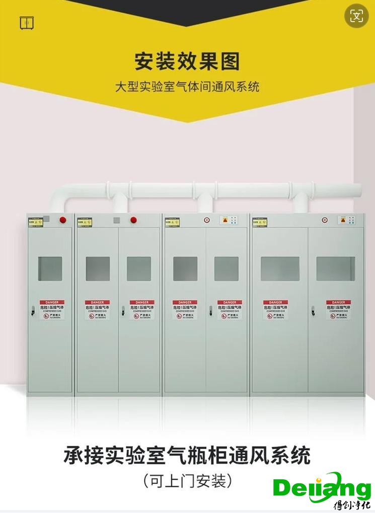 全鋼氣瓶柜-排風(fēng)系統(tǒng)